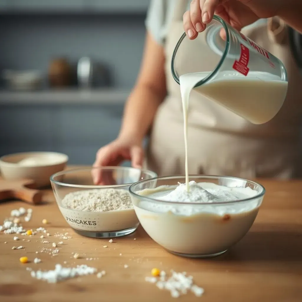The Liquid in Your Pancake Mix: Milk or Water?